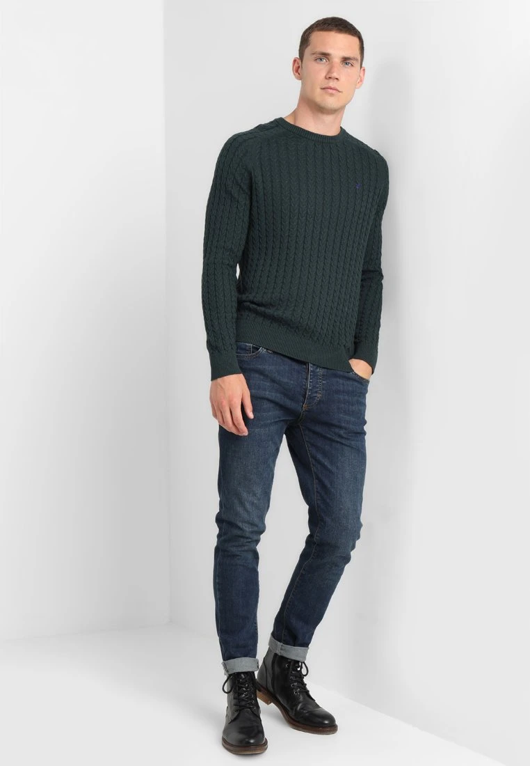 Pier One Uomo Maglione - Mottled Dark Green 4 Pier One Uomo Maglione - Mottled Dark Green - immagine 2