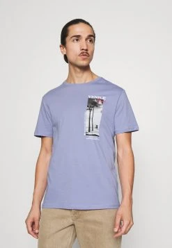 Pier One Uomo T-shirt Con Stampa - Lilac