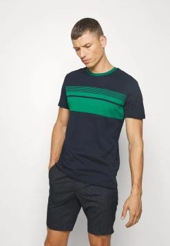 Pier One Uomo T-shirt Con Stampa - Dark Blue