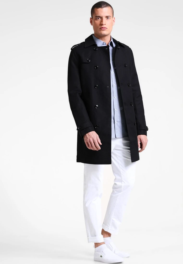 Pier One Uomo Trench - Black 4 Pier One Uomo Trench - Black - immagine 2