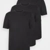 Pier One Uomo 3 PACK - T-shirt Basic - Black -Offerta Economica Pier One 8510b5a3bfea40ae890704f879ce0018