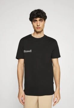Pier One Uomo T-shirt Con Stampa - Black