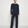 Pier One Uomo RIBBED LOUNGE TOP - Maglia Del Pigiama - Dark Blue -Offerta Economica Pier One 86773d84e06641f19508c3ad726d1520