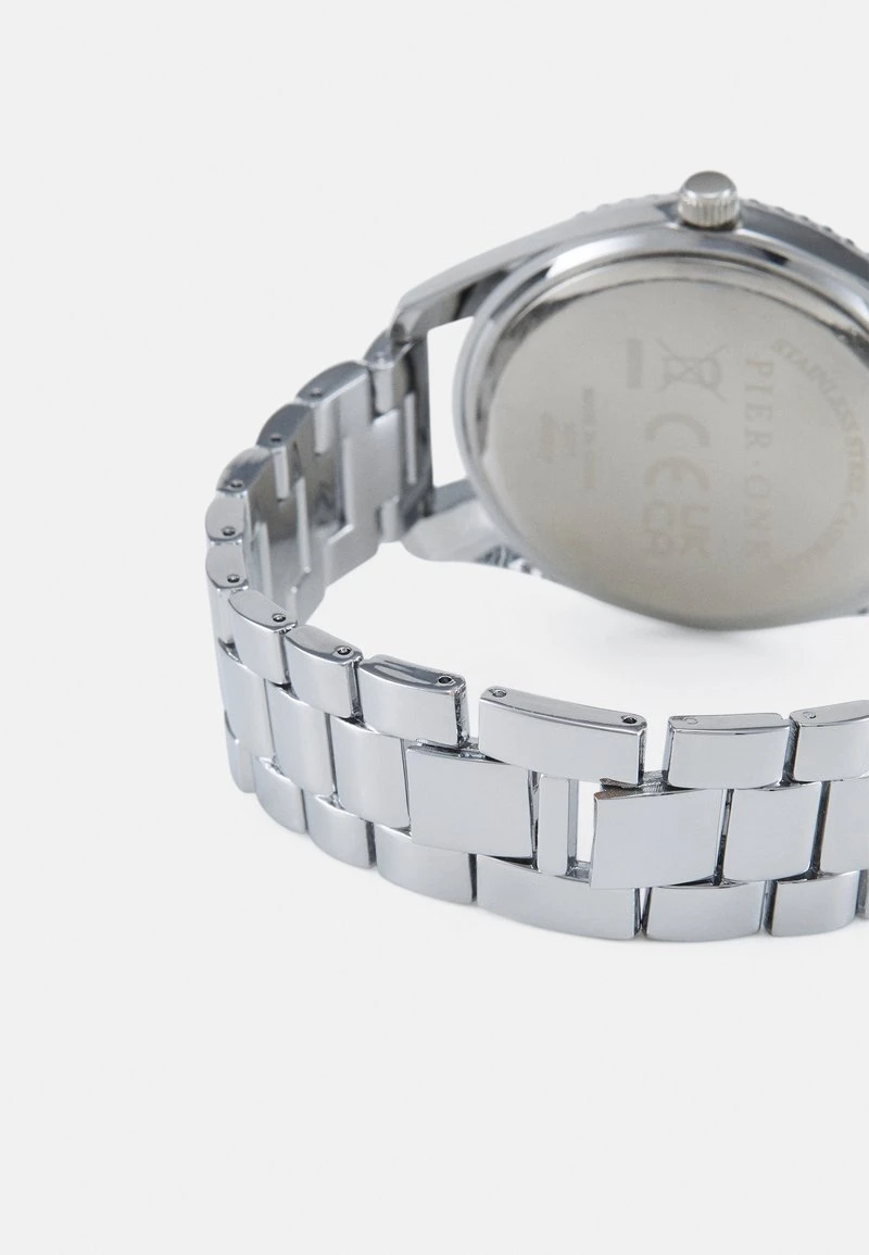 Pier One UNISEX - Orologio - Silver-coloured/green 4 Pier One UNISEX - Orologio - Silver-coloured/green - immagine 2