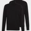 Pier One Uomo 2 PACK - Maglione - Black -Offerta Economica Pier One 8734a667699e468ebb89189aafa90312