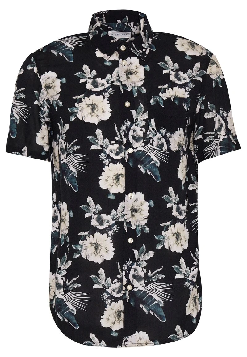 Pier One Uomo Camicia - Black 7 Pier One Uomo Camicia - Black - immagine 5