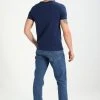 Pier One Uomo T-shirt Con Stampa - Dark Blue/white -Offerta Economica Pier One 88ca6f6b823c4f838c3deec1630895f1