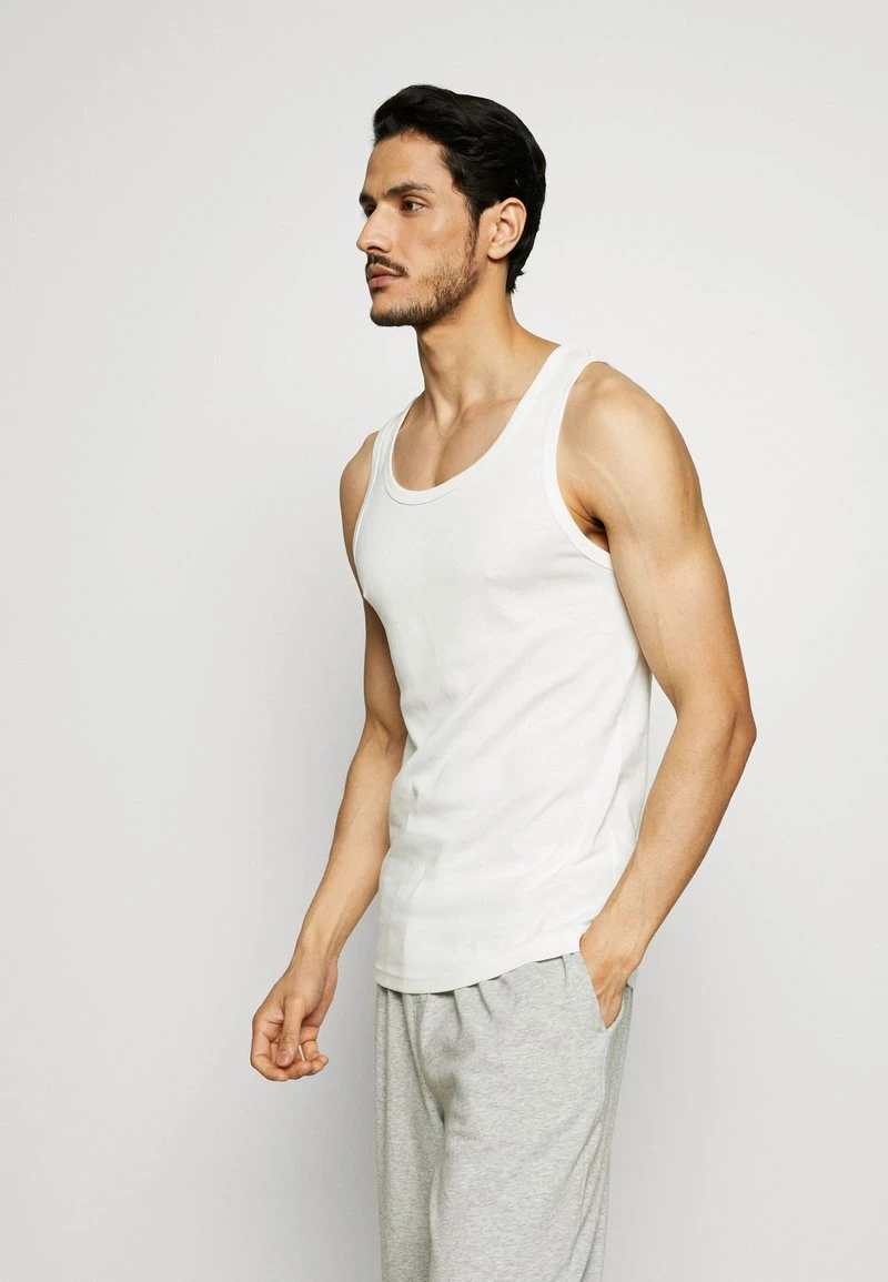 Pier One Uomo 3 PACK - Maglietta Intima - Black/grey/white 7 Pier One Uomo 3 PACK - Maglietta Intima - Black/grey/white - immagine 5