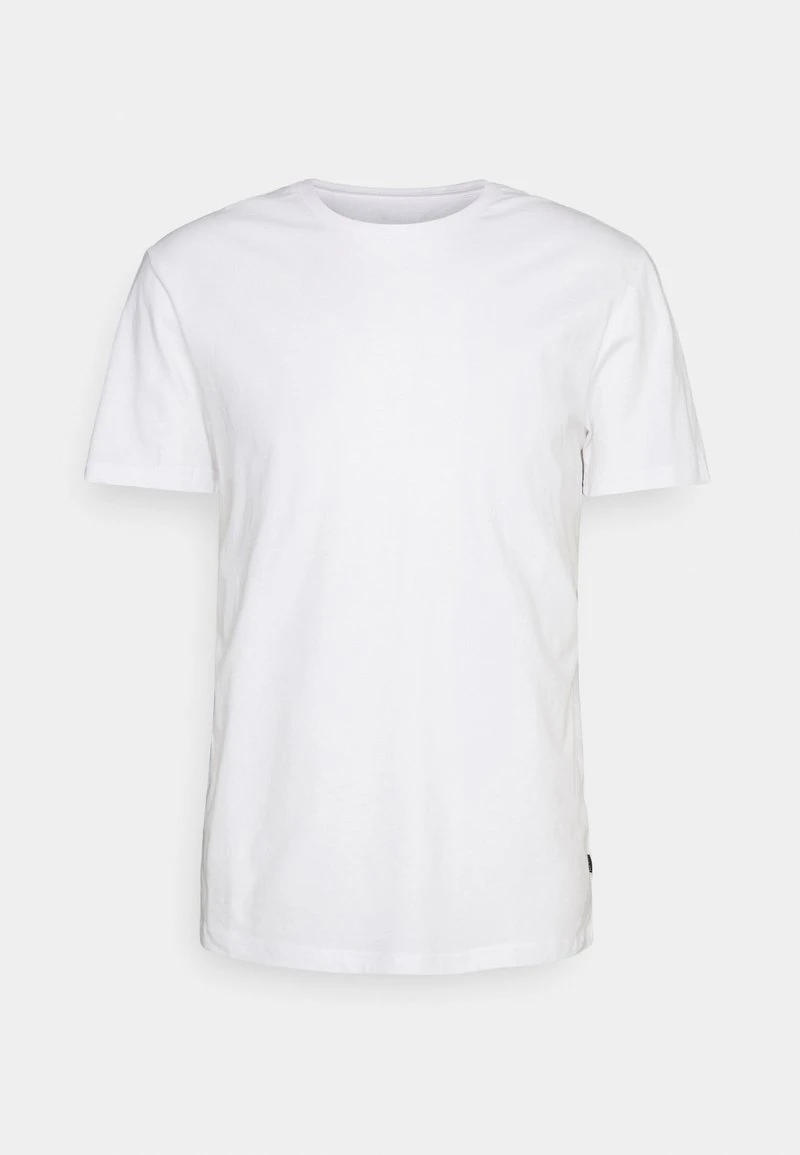 Pier One Uomo 5 PACK - T-shirt Basic - Mottled Light Grey/white/dark Blue 6 Pier One Uomo 5 PACK - T-shirt Basic - Mottled Light Grey/white/dark Blue - immagine 4