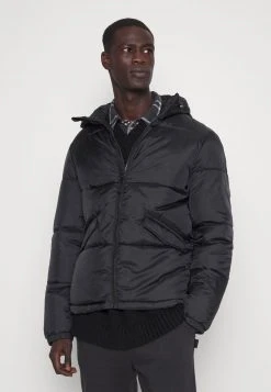 Pier One Uomo PUFFER - Giacca Invernale - Black