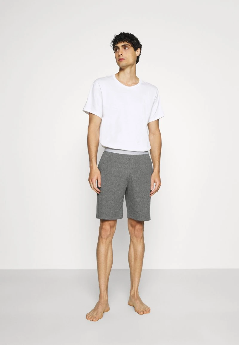 Pier One Uomo LOUNGE HENLEY SHORTS - Pantaloni Del Pigiama - Mottled Dark Grey 4 Pier One Uomo LOUNGE HENLEY SHORTS - Pantaloni Del Pigiama - Mottled Dark Grey - immagine 2