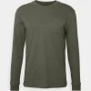 Pier One Uomo Maglietta A Manica Lunga - Dark Green -Offerta Economica Pier One 8edecbfb5a7649c182469cc994f457a4