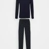 Pier One Uomo Pigiama - Dark Blue/white -Offerta Economica Pier One 915a4e2e34aa49438a1d16a8dd37a641