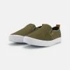 Pier One UNISEX - Scarpe Senza Lacci - Khaki -Offerta Economica Pier One 9215a71f09b3427b8303440334ece07f