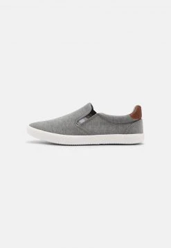 Pier One UNISEX - Scarpe Senza Lacci - Dark Grey