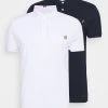 Pier One Uomo 2 PACK - Polo - Dark Blue/white -Offerta Economica Pier One 9410a1899a9f4354afc963c6f7cd5c81