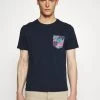 Pier One Uomo T-shirt Con Stampa - Dark Blue -Offerta Economica Pier One 95a6944bb52f407898c181a3303d0a3f