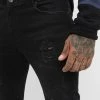Pier One Uomo Jeans Skinny Fit - Black Denim -Offerta Economica Pier One 95c90cff1b5442d5ac5de30be40f5c07