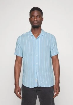 Pier One Uomo Camicia - Light Blue