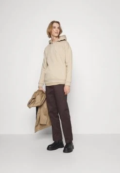 Pier One Uomo 2 PACK - Felpa Con Cappuccio - Black/ Beige