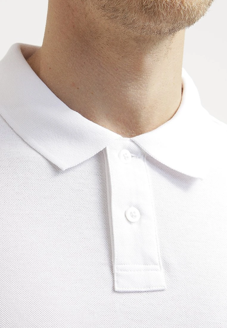 Pier One Uomo Polo - White 7 Pier One Uomo Polo - White - immagine 5