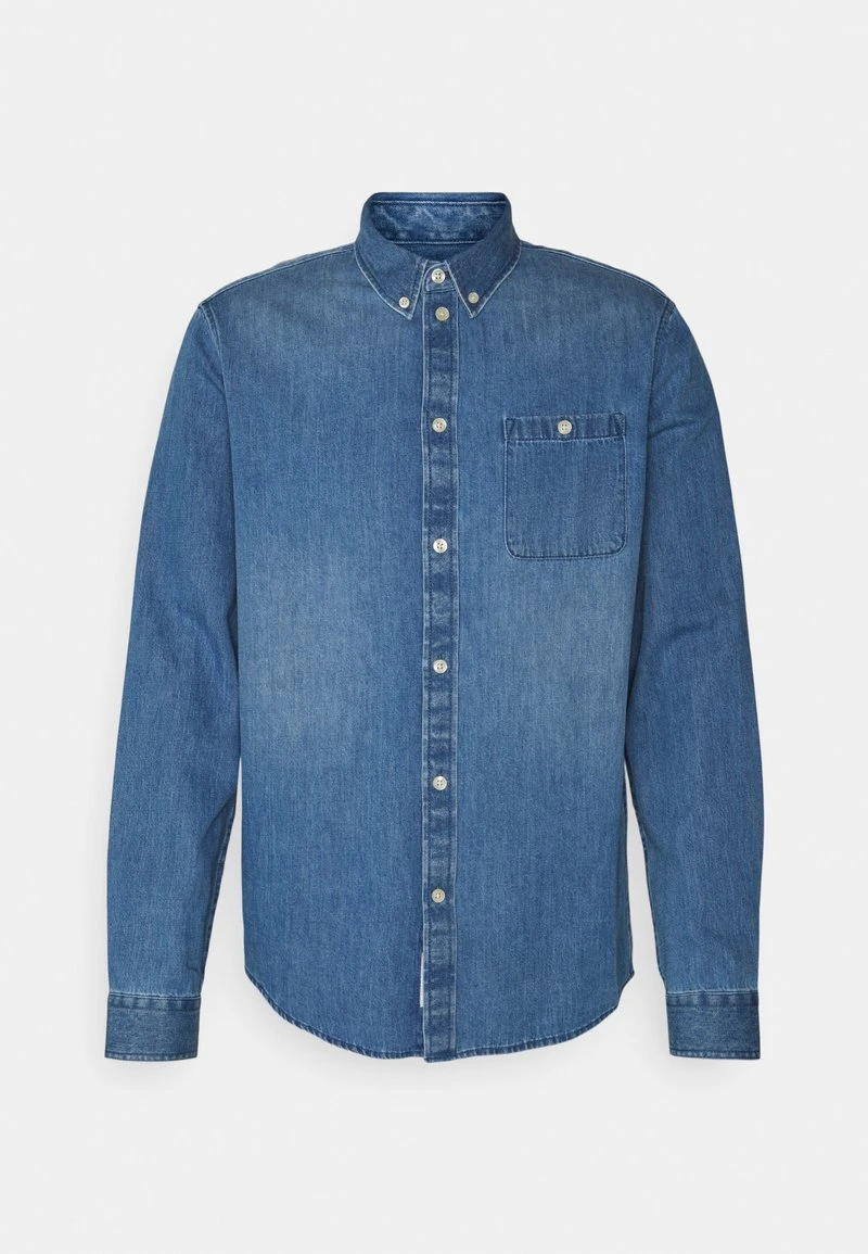 Pier One Uomo DENIM SHIRT - Camicia - Blue Denim 3 Pier One Uomo DENIM SHIRT - Camicia - Blue Denim