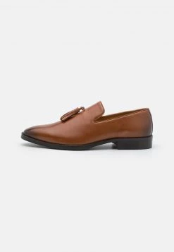 Pier One Uomo Scarpe Senza Lacci - Cognac