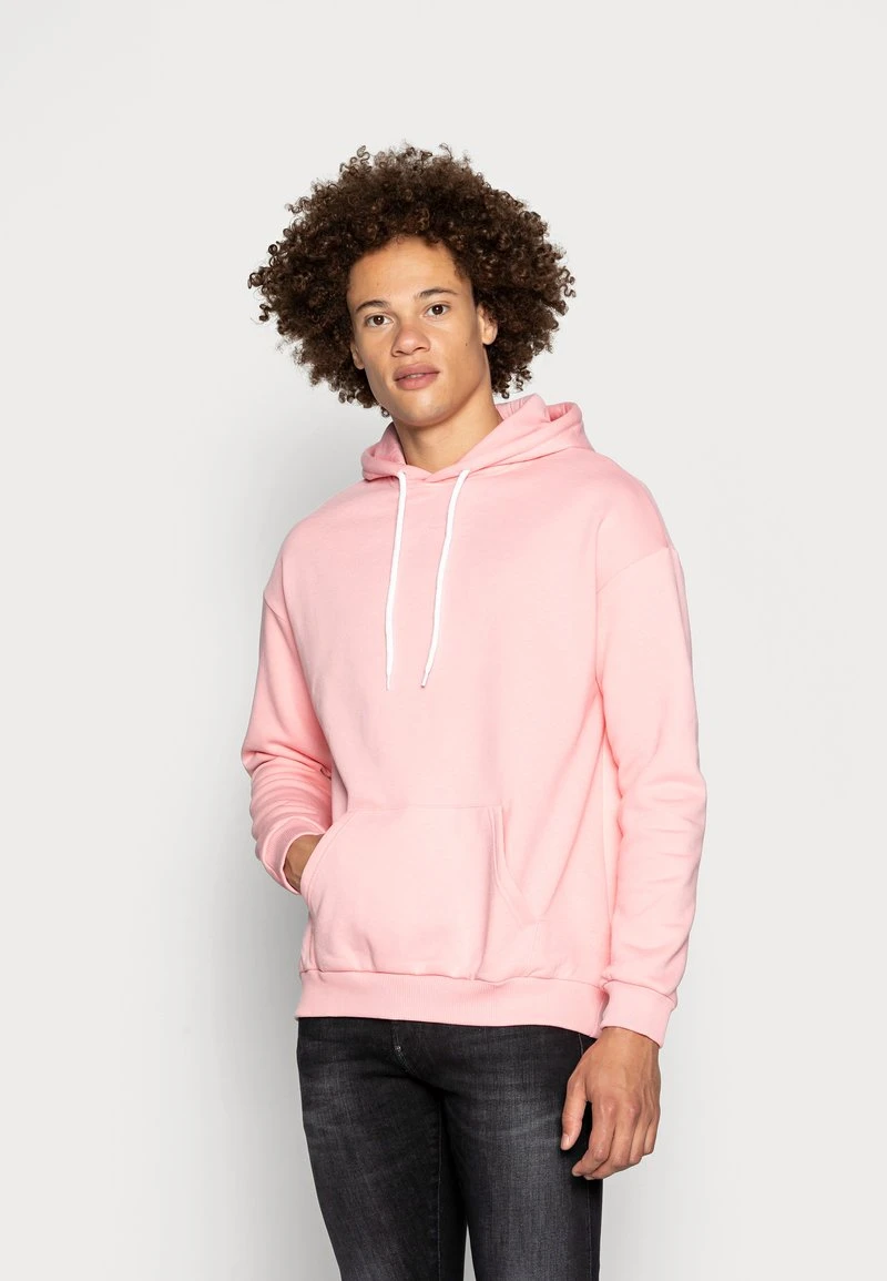 Pier One Unisex Felpa Con Cappuccio - Pink 3 Pier One Unisex Felpa Con Cappuccio - Pink