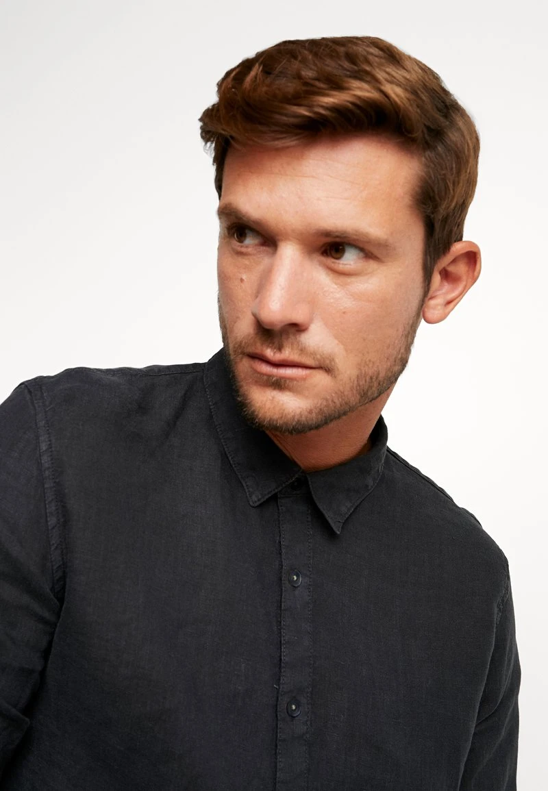 Pier One Uomo Camicia - Black 6 Pier One Uomo Camicia - Black - immagine 4