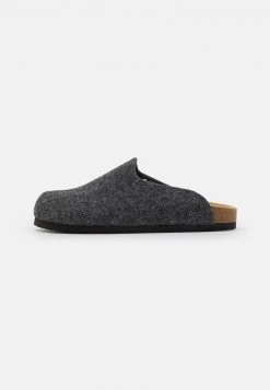 Pier One UNISEX - Pantofole - Dark Grey