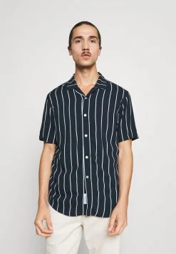 Pier One Uomo Camicia - Dark Blue