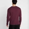 Pier One Uomo Maglietta A Manica Lunga - Bordeaux -Offerta Economica Pier One a2938d7340654d21ac4845af50725331
