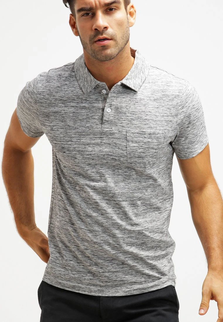 Pier One Uomo Polo - Grey Melange 3 Pier One Uomo Polo - Grey Melange