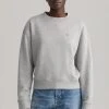 GANT Donna ICON G ESSENTIAL C-NECK - Sweatshirt - Light Grey Melange 1 GANT Donna ICON G ESSENTIAL C-NECK - Sweatshirt - Light Grey Melange -Offerta Economica Pier One a2af694215154ac48fb41f5822e21209