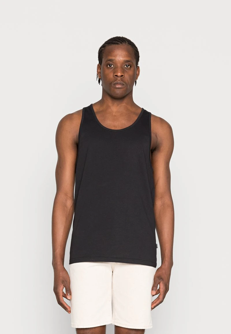 Pier One Uomo 5 PACK - Top - White / Mottled Grey / Lack 4 Pier One Uomo 5 PACK - Top - White / Mottled Grey / Lack - immagine 2