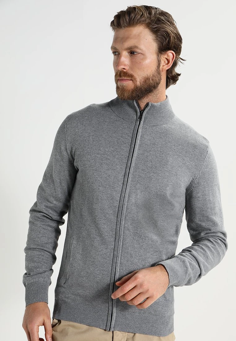 Pier One Uomo Cardigan - Grey 3 Pier One Uomo Cardigan - Grey