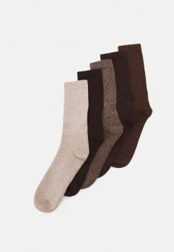 Pier One Uomo 5 PACK - Calze - Brown