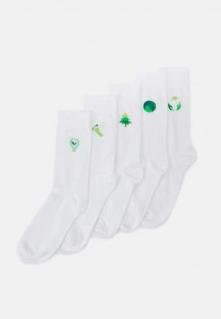 Pier One Uomo 5 PACK - Calze - White