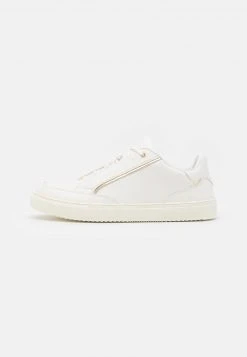 Pier One Uomo Sneakers Basse - White/gold-coloured