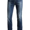 Pier One Uomo Jeans A Sigaretta - Washed Dark Blue -Offerta Economica Pier One a50c76bb7abb42f898d09733f52d63c1