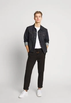 Pier One Uomo 3 PACK - T-shirt Basic - Grey/white/black