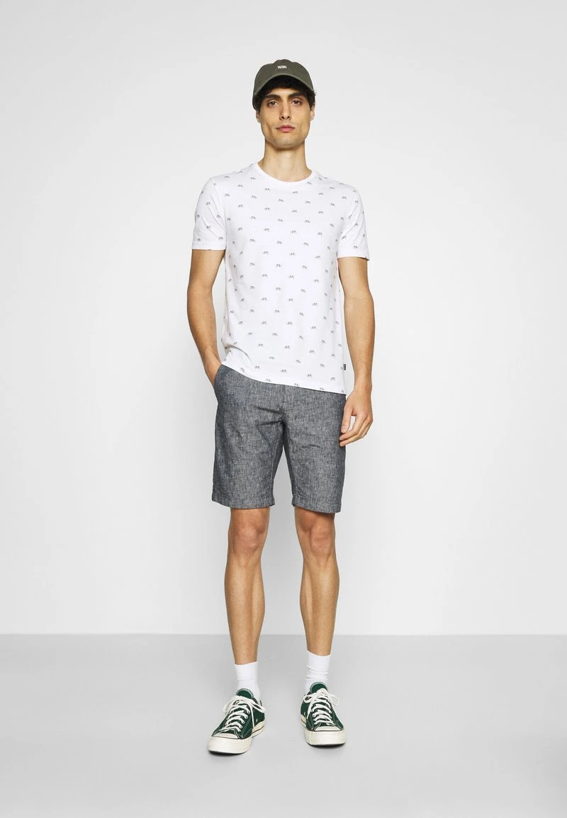 Pier One Uomo T-shirt Con Stampa - White 4 Pier One Uomo T-shirt Con Stampa - White - immagine 2