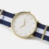 Pier One UNISEX - Orologio - Gold/blue/white -Offerta Economica Pier One a7d8daf3d4d94622882823a07f13b1a6