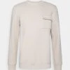 Pier One Uomo UNITED UTILITY CREW - Felpa - Stone -Offerta Economica Pier One a80eb786c378485aa49c1b2a946a60c7