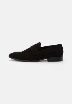 Pier One Uomo Scarpe Senza Lacci - Black