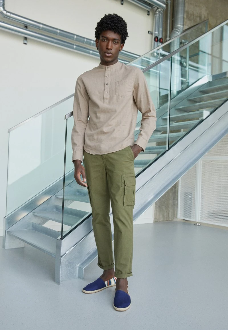 Pier One Uomo Camicia - Taupe 3 Pier One Uomo Camicia - Taupe