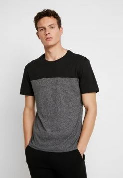 Pier One Uomo T-shirt Con Stampa - Black
