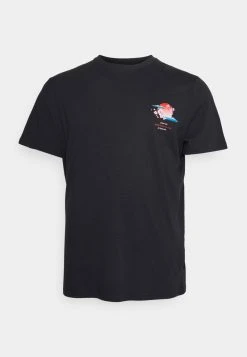 Pier One Uomo T-shirt Con Stampa - Black