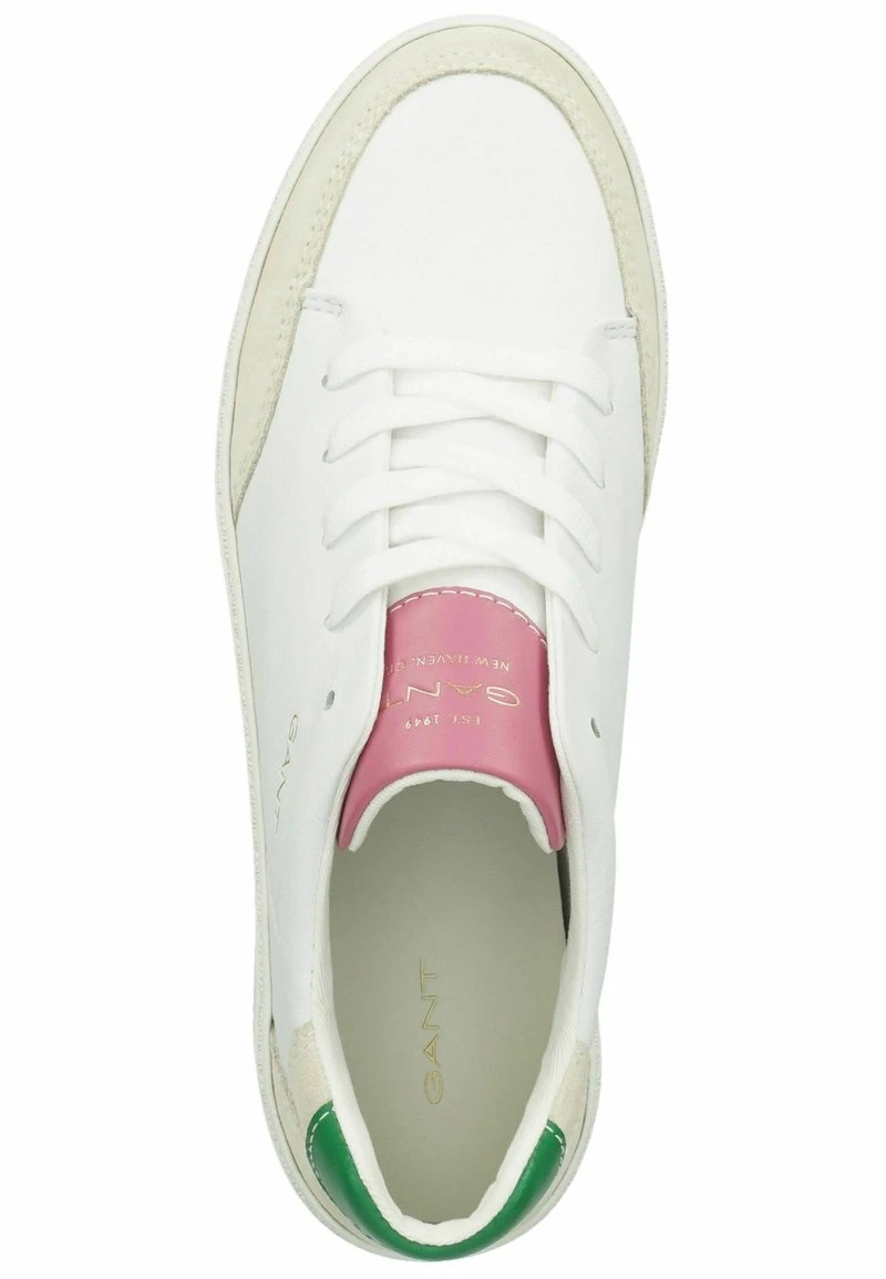 GANT Donna Sneaker Low - Wht Green Pink 5 GANT Donna Sneaker Low - Wht Green Pink - immagine 3