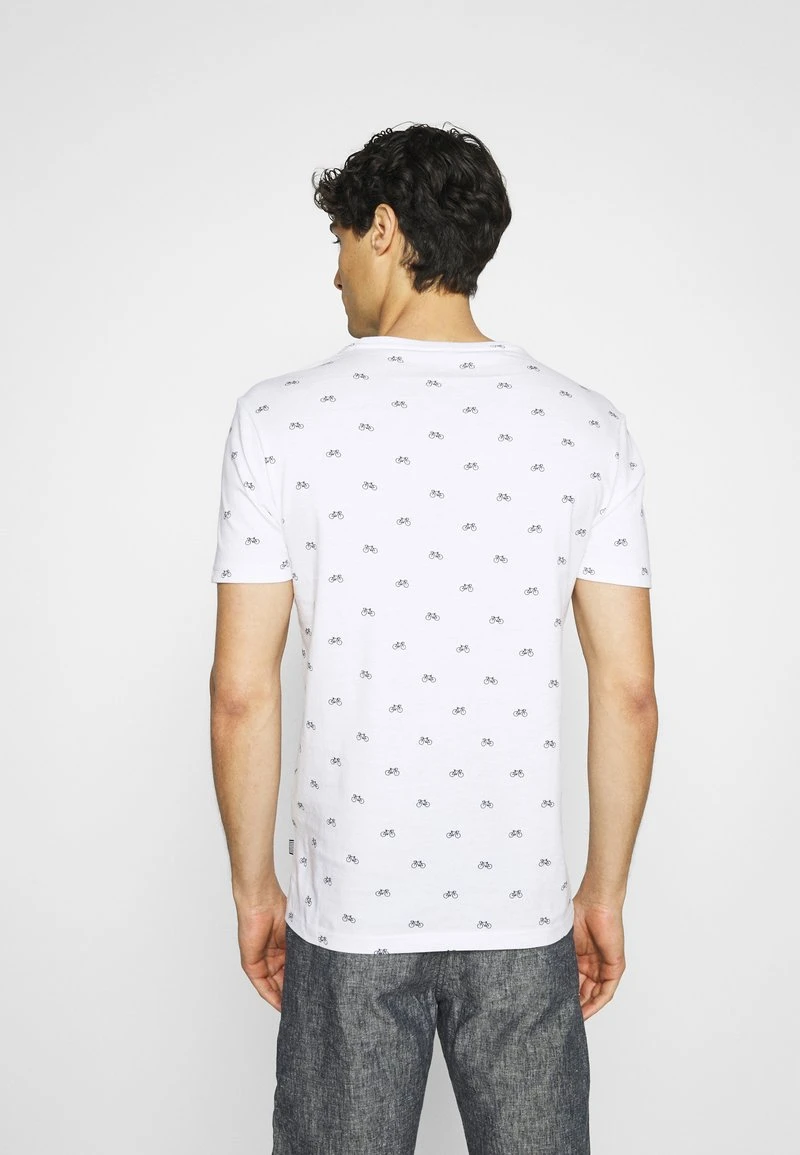 Pier One Uomo T-shirt Con Stampa - White 5 Pier One Uomo T-shirt Con Stampa - White - immagine 3